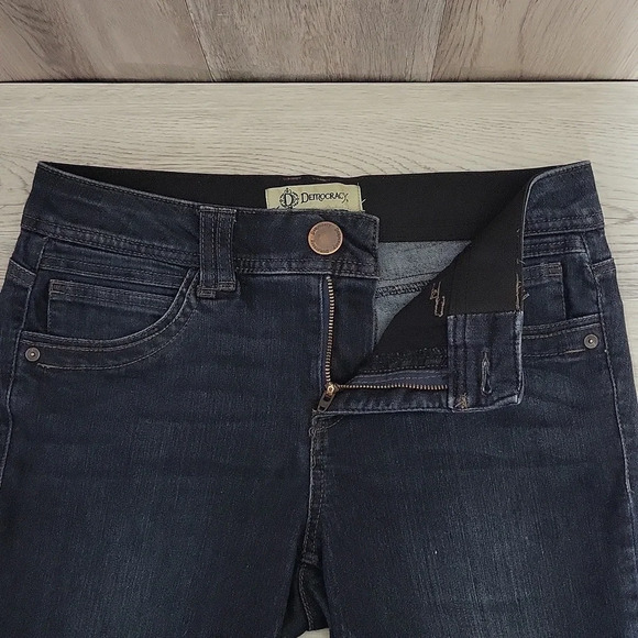 🛍Democracy Womens 6 Ab Technology Dark Wash Blue Skinny Denim Jeans‎ Casual - Picture 4 of 9